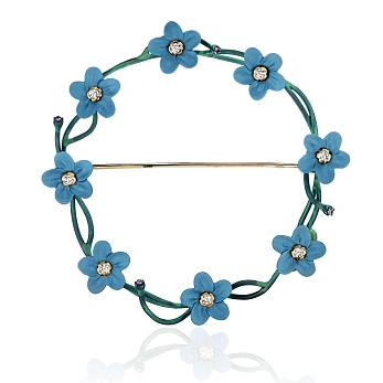 Брошь «Незабудки»