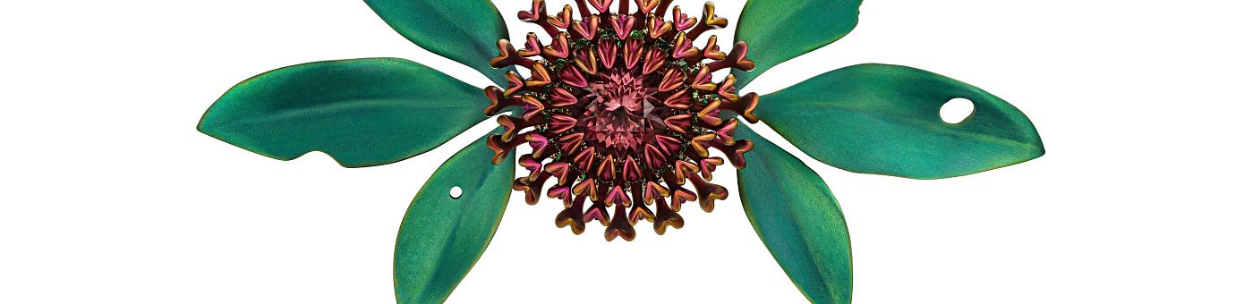 Брошь «Клевер»